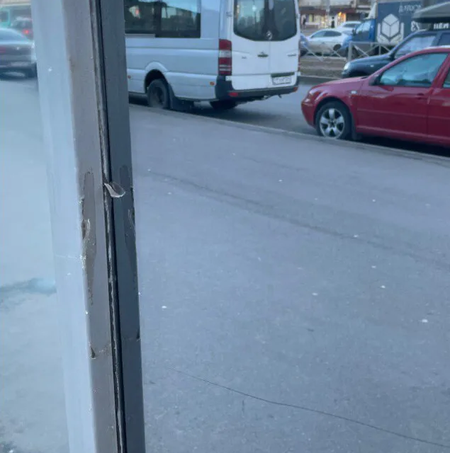 Мойка витрин в БЦ «Атрио» — После уборки